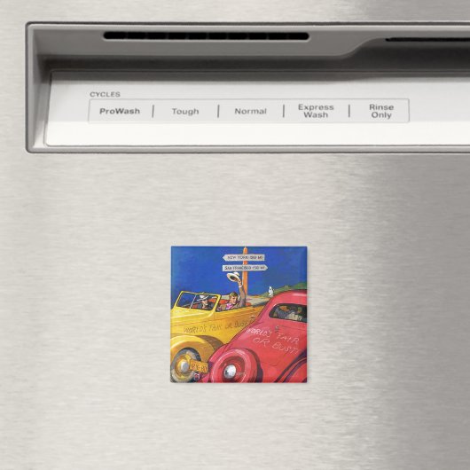 Wereldbeurs of Wereldbank Magneet (Insitu (Vaatwasser))