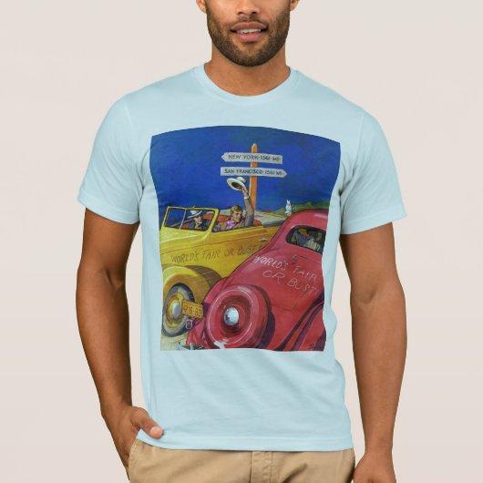 Wereldbeurs of Wereldbank T-shirt (Voorkant)