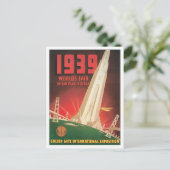 Wereldbeurs van San Francisco Briefkaart (Staand voorkant)