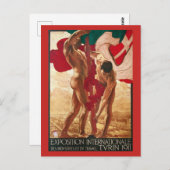 Wereldbeurs van Turijn 1911 Briefkaart (Voorkant / Achterkant)