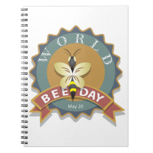 Wereldbijendag 20 mei notitieboek