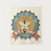 Wereldbijendag 20 mei wandkleed (Voorkant)