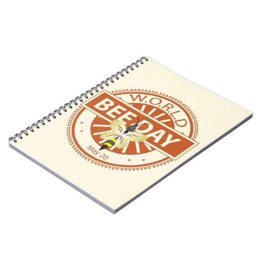 Wereldbijendag Notitieboek (Linkerzijde)