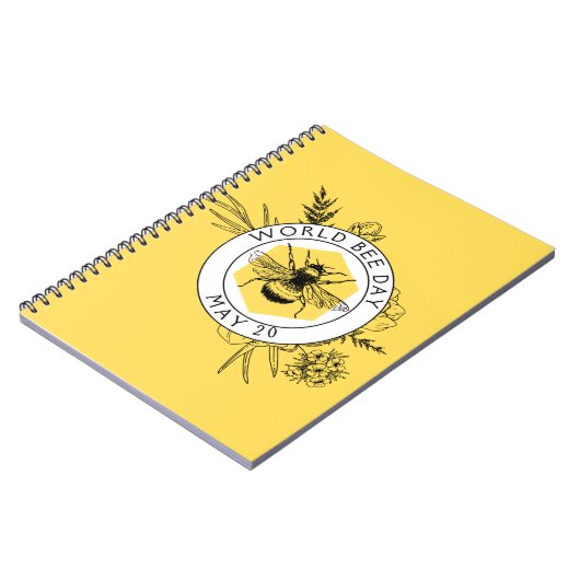 Wereldbijendag Notitieboek (Linkerzijde)