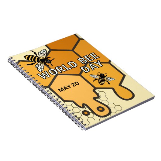 Wereldbijendag Notitieboek (Rechterzijde)