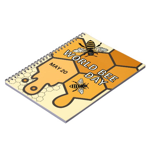 Wereldbijendag Notitieboek (Linkerzijde)