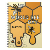 Wereldbijendag Notitieboek (Voorkant)