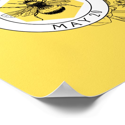 Wereldbijendag Poster (Hoek)