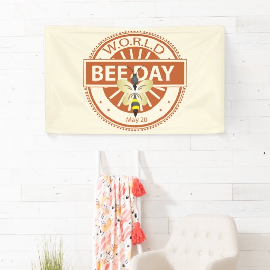 Wereldbijendag Spandoek (Insitu)