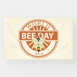 Wereldbijendag Spandoek