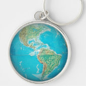 WERELDBOL 1 SLEUTELHANGER (Voorkant)