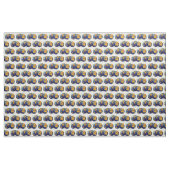 wereldbol afdrukken stof (Yard (91,4 cm))
