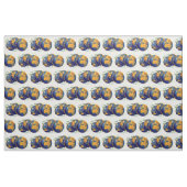 wereldbol afdrukken stof (Fat Quarter)