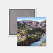 Wereldbol Arizona Salt River Canyon Magneet (Voorkant / Achterkant)