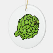 Wereldbol Artichoke Keramisch Ornament (Links)