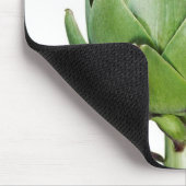 Wereldbol Artichoke op Witte Achtergrond Uitgesned Muismat (Hoek)