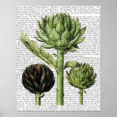 Wereldbol Artichoke Print (Voorkant)