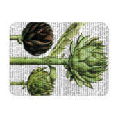 Wereldbol Artichoke Print 2 Magneet (Horizontaal)