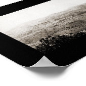 Wereldbol AZ mijnbouwgebied Foto 1909 Poster (Hoek)