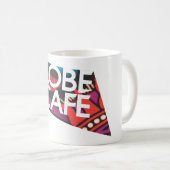 Wereldbol Cafe-multicolleur Koffiemok (Voorkant rechts)