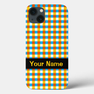 Wereldbol Check 'Name' iPad mini nauwelijks Case-Mate iPhone Case