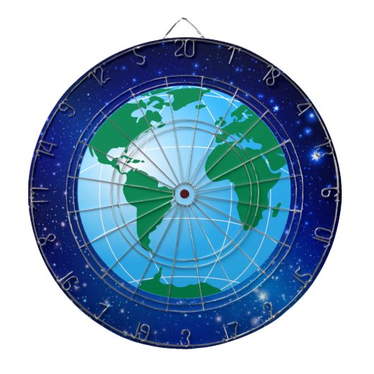 WERELDBOL DARTBORD (Voorkant)