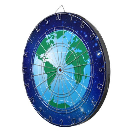 WERELDBOL DARTBORD (Voorkant Rechts)