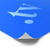 Wereldbol domein achtergrond poster (Hoek)