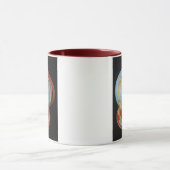 Wereldbol draaien mok (Midden)