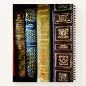 Wereldbol en boeken (Achterkant)