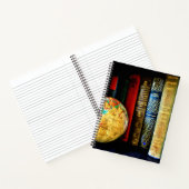 Wereldbol en boeken (Binnen)