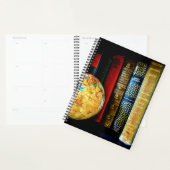  Wereldbol en boeken Planner (Display)