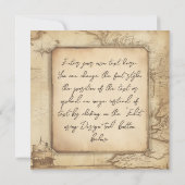 Wereldbol. Geografie & Geschiedenis Leraar Gift Kaart (Achterkant)