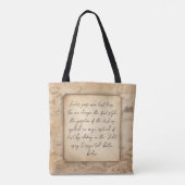 Wereldbol. Geografie & Geschiedenis Leraar Gift Tote Bag (Achterkant)