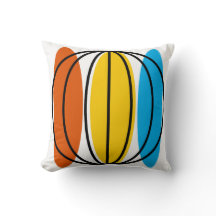 Wereldbol Grote kussen met kussen