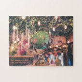 Wereldbol in het wereldcomplex Jigzaag Puzzles the Legpuzzel (Horizontaal)