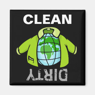 Wereldbol Jacket Magneet