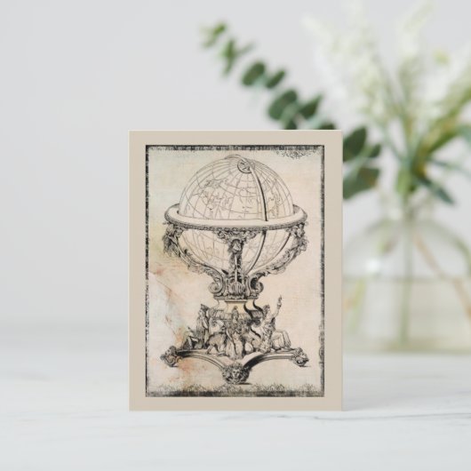  Wereldbol Kaart Afdrukken (Staand voorkant)