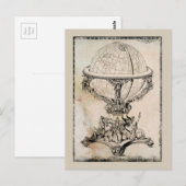 Wereldbol Kaart Afdrukken (Voorkant / Achterkant)