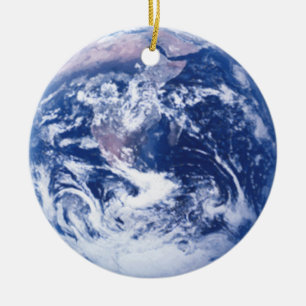 Wereldbol Keramisch Ornament