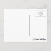 Wereldbol Kerstmis Briefkaart (Achterkant)