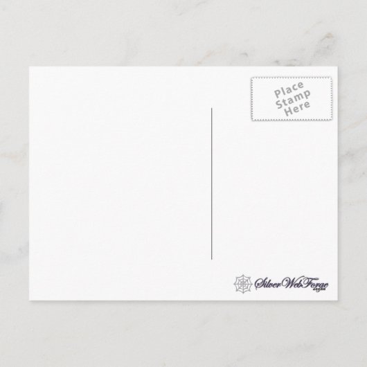 Wereldbol Kerstmis Briefkaart (Achterkant)