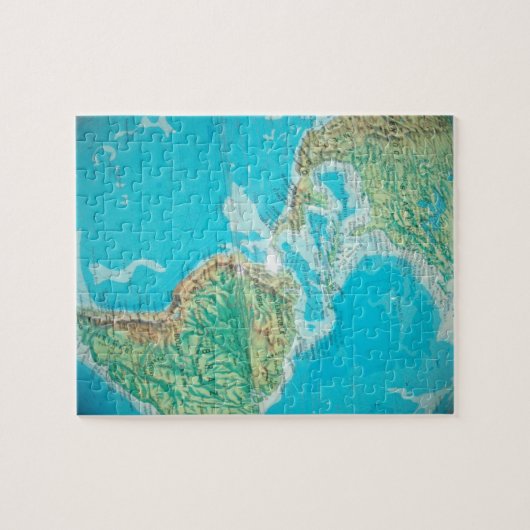 Wereldbol Legpuzzel (Horizontaal)