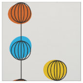 Wereldbol lijnen groot stof (Swatch)