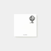 Wereldbol-lithograaftekening van de Wereld Post-it® Notes (Voorkant)