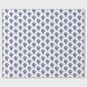  Wereldbol-lithograaftekenmarine Cadeaupapier (Vlak)