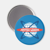 Wereldbol Logo Justice League Magneet (Voorkant / Achterkant)