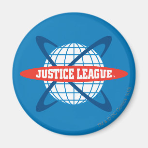 Wereldbol Logo Justice League Magneet