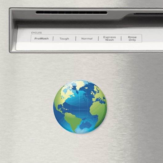 Wereldbol magneet (Insitu (Vaatwasser))