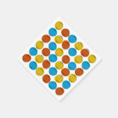 Wereldbol Meerpapierservet Servetten (Hoek)